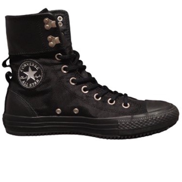 converse roll down high tops